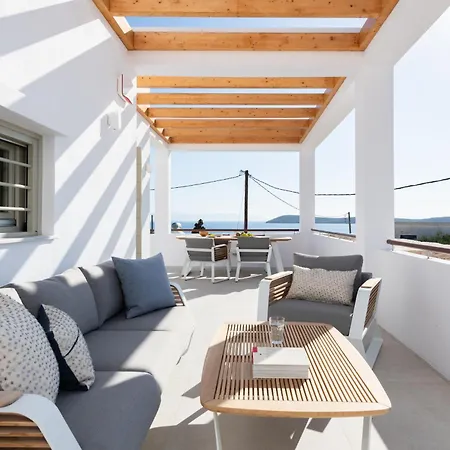 Triotissa Balcony Sea View 50m From Beach 아파트 *
